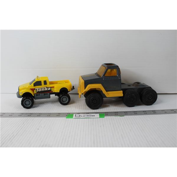 (2) Toy Cars - One Tonka