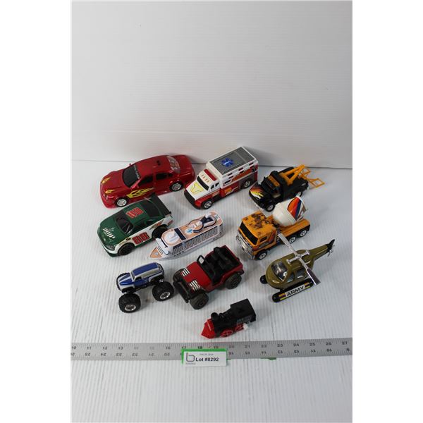 (10) Assorted Toy Cars