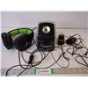 Image 1 : (2) Different Types of Headphones and Electric Pencil Sharpener-untested