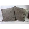 Image 1 : (2) Throw Cushions (19" x 19")