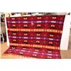 Image 1 : Indigenous Themed Blanket (88" x 76")
