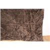 Image 2 : Brown Fuzzy Throw Blanket (70" x 54")