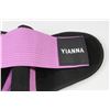 Image 2 : Yianna Pink & Black Back Support Belt (fits up to XL) - Black Belt