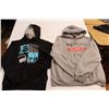 Image 1 : (2) Hoodies (lg & xl) Diamond - Ocean & Earth
