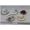 Image 1 : (5) Assorted Tea Cups w/Saucers - Windsor - Japan - Royal Grafton - Roslyn