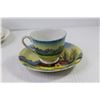 Image 2 : (5) Assorted Tea Cups w/Saucers -Queen Anne - Japan - Royal Crown - England - Duchess Cup - Royal Wo