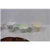 Image 6 : Wooden Dish - Assortment of Mixed China Dishes - Duchess - Royal Stafford- (2) Glass Dishes