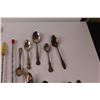 Image 6 : Spoon Collection of Various Sizes - Silver Plated & Stainless (1847 Rogers Bros, Community Plate, La
