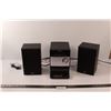 Image 1 : Sony HCD-FX300i CD/MP3 (iPod Compatible) Bookshelf Stereo System with Remote - TESTED Works Great