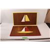 Image 1 : Handmade Wooden Sail Boat Wall Hangings