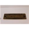 Image 3 : Brass Door Mail Slot, Door Stop, Coat Hanger, Candle Holders & (3) Copper Scoops