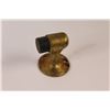 Image 4 : Brass Door Mail Slot, Door Stop, Coat Hanger, Candle Holders & (3) Copper Scoops