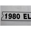 Image 2 : 1980 El Camino Sign - 18" x 3"