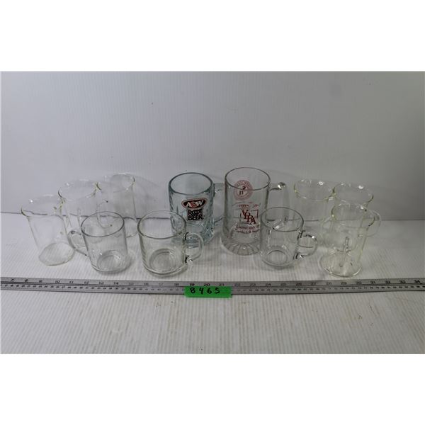 (11) Assorted Glasses