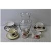 Image 7 : Royal Albert Tea Cup & Saucer - Windsor Tea Cup & Saucer - Royal Dalton Tea Cup & Saucer - Glass Vas