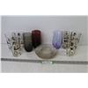 Image 1 : (9) Glasses - (5) Glass Plates
