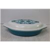 Image 5 : Divided Pyrex Blue Horizon Casserole Dish w/Lid - Nordic Ware - Fire King Mixing Bowl - Glass Mixing