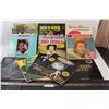 Image 1 : Vinyl LP Records - Hank Snow, Saturday Night Fever, Rusty Warren, Nat King Cole, BeeGees Gold, John 