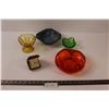 Image 1 : Vintage Ash Trays, Pedestal Dish, Clay Dish & Selfix Alarm Clock