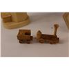 Image 7 : Wooden Lighthouse, Birdfeeder Small Train & Woodworking Biscuits