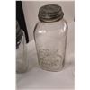 Image 8 : Antique / Vintage Sealer & Cookie Jars (Ball, Gem, Crown Imperial, Perfect Seal, Blue Ribbon Coffee,