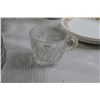 Image 6 : (14) Corelle Dishes and Bowls, (10) Glass Dishes and Bowls, Glass Cup