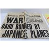 Image 2 : Pearl Harbour Booklet and Cassette Tape, Honolulu Newspaper, Misc.