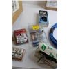 Image 5 : Coaxial Cable Staples, Truss Plates, Hurking Clips, Electrical Boxes, Assorted Hardware Parts