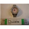 Image 1 : Fossil Ladies Silver Watch with Rhinestones- new battery