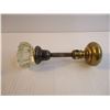 Image 3 : (5) Door Knobs- (3) Brass and (2) Glass