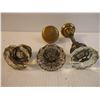 Image 5 : (5) Door Knobs- (3) Brass and (2) Glass