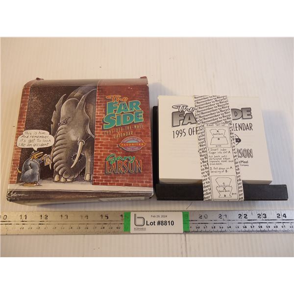 1995 the far Side Calendar - Bodnarus Auctioneering