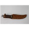 Image 6 : Buffalo Knife w/Leather Holder - 10"