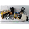 Image 1 : Laundry Vent, Construction Hangers, Electrical Cable Staples, Work Light (Works), Misc.
