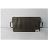 Image 3 : Non-Stick Griddle for BBQ - 16"x9" - Some Surface wear