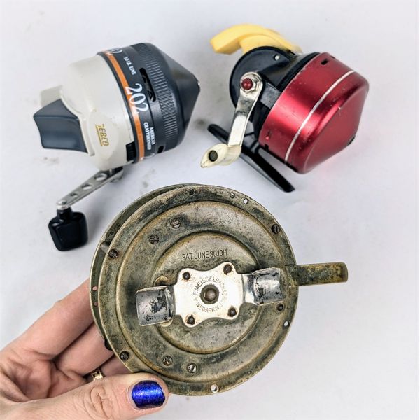 Vintage Fly Fishing Reel and 2 Vintage Reels