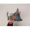 Image 2 : Vintage Metal Bell for Wall with Rabbit