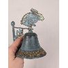 Image 3 : Vintage Metal Bell for Wall with Rabbit