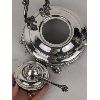 Image 8 : WM Rogers Silver Plated Tilting Tea Pot 14" Tall