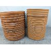 Image 3 : Lot of 33 Terra Cotta Plates in 2 sizes
