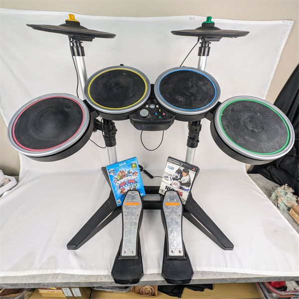 Guitar Hero Drum Set