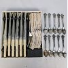 Image 1 : 6 Rolex Spoons and New in Box Stainless Steel Cutlery Set 