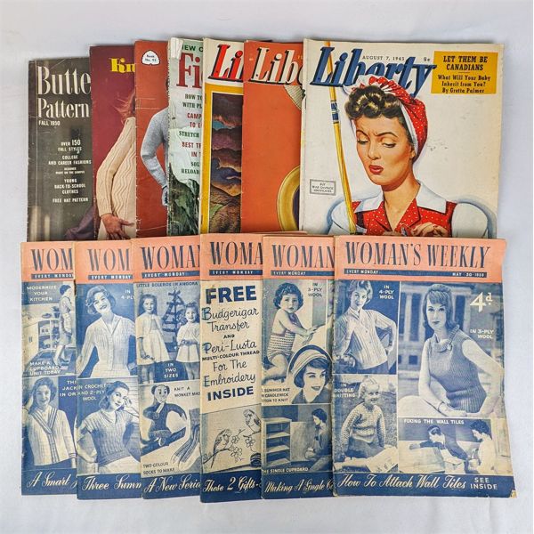 Lot of Various Vintage Magazines