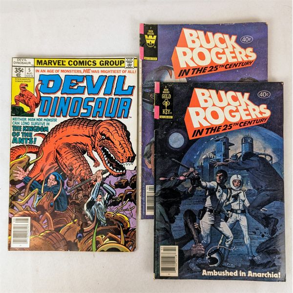 Lot of 3 Vintage Comic Books