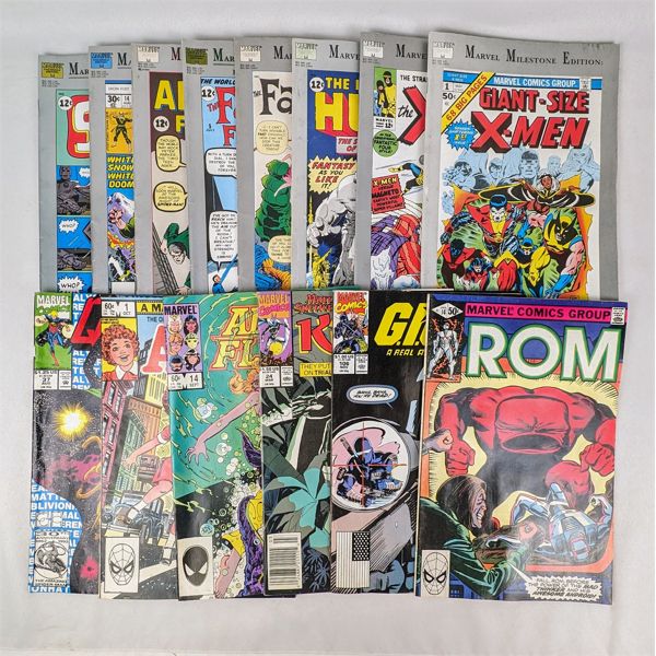 Lot of 14 Vintage Marvel Comic Books
