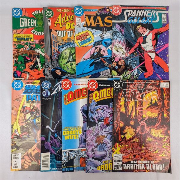 Lot of 9 DC Comics 