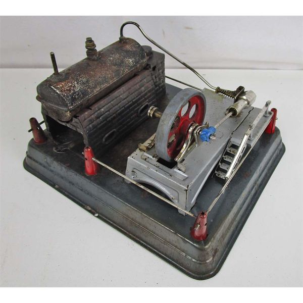 Tin Toy Steam Engine - Marx Toys Japan