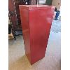 Image 8 : Red Filing Cabinet with Key 18" x 15" x 52"