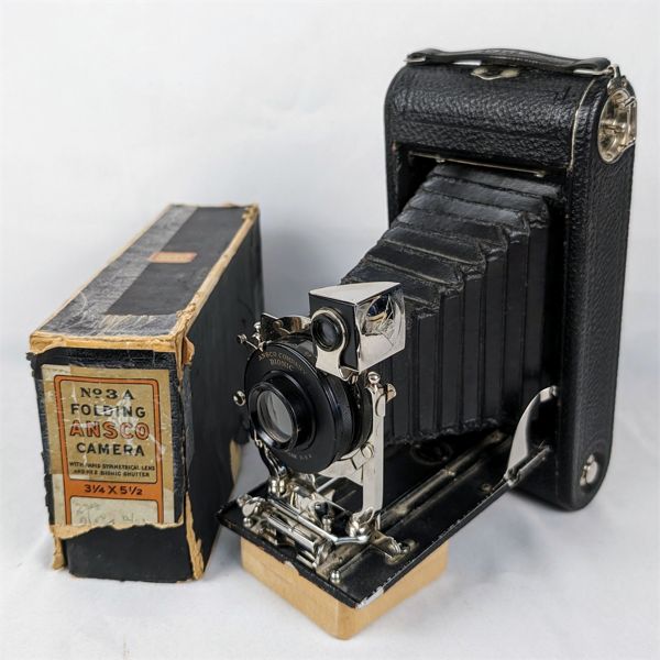 Antique Ansco Bionic Folding Camera No 3A