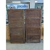 Image 2 : Set of 2 Vintage Solid Wood Doors 60" x 28"